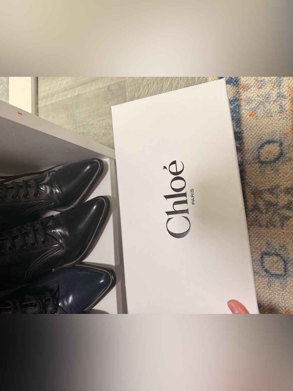 ✨ NWT CHLOE Marcie patent leather Mary Jane flats $ 750 - Picture 4 of 14